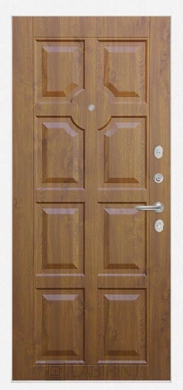 Дверь Лабиринт Трендо 17 - Золотой дуб - Внутренняя панель