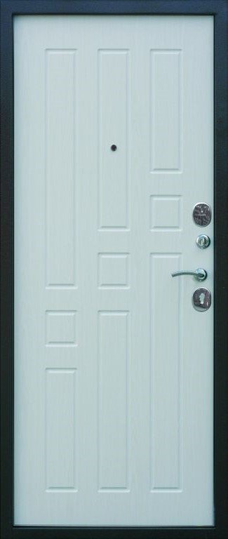 Дверь Цитадель Гарда 8 мм Белый ясень - Внутренняя панель