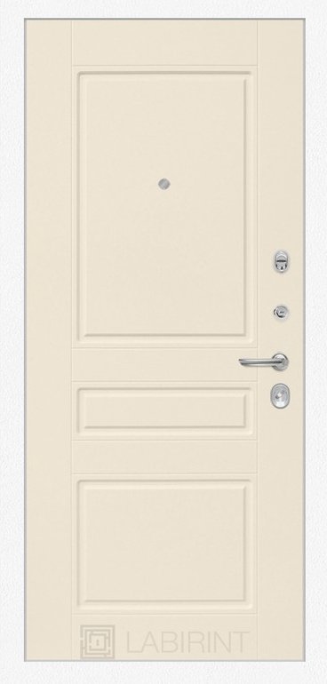 Дверь Лабиринт Лайн WHITE 03 - Крем софт - Внутренняя панель