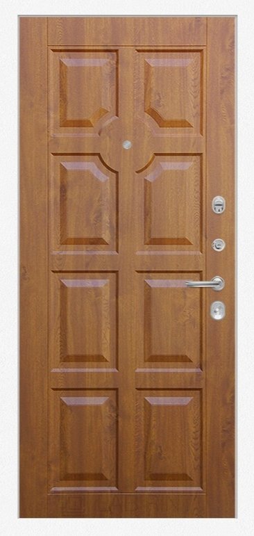 Дверь Лабиринт Лайн WHITE 17 - Золотой дуб - Внутренняя панель