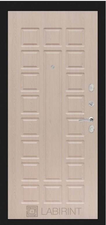 Дверь Лабиринт Нью-Йорк 04 - Беленый дуб - Внутренняя панель