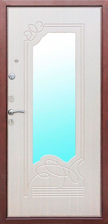 Дверь Цитадель Ampir Белый ясень - Внутренняя панель