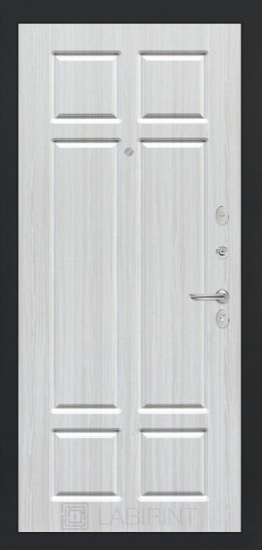 Дверь Лабиринт ART графит 08 - Кристалл вуд - Внутренняя панель