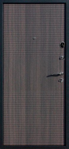 Дверь Цитадель 7,5 см Гарда Муар / Венге тобако - Внутренняя панель