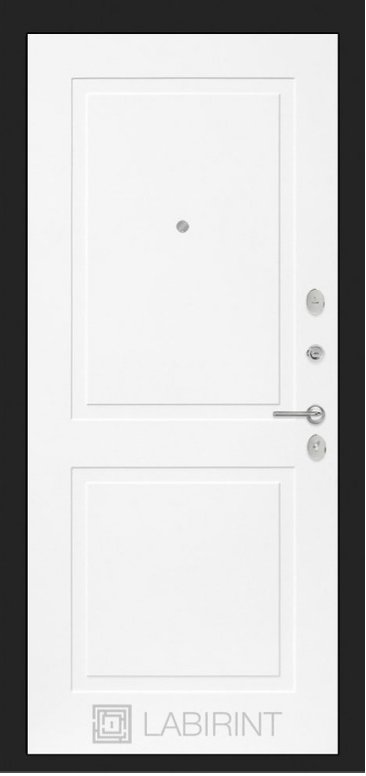 Дверь Лабиринт URBAN 11 - Белый софт - Внутренняя панель