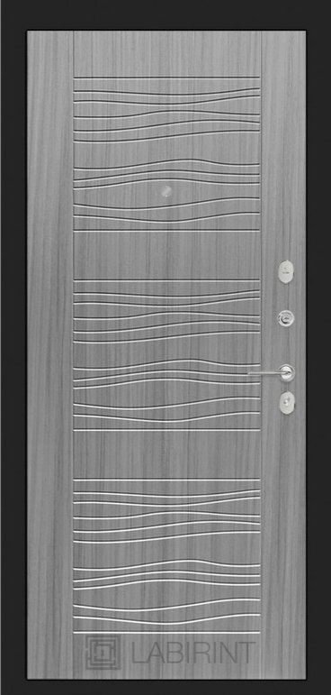 Дверь Лабиринт URBAN 06 - Сандал серый - Внутренняя панель