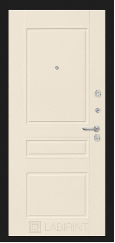 Дверь Лабиринт Сканди 03 - Крем софт - Внутренняя панель