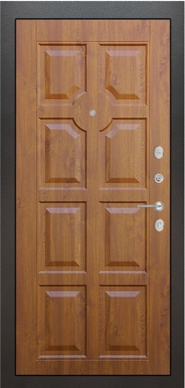 Дверь Лабиринт SILVER 17 - Золотой дуб - Внутренняя панель
