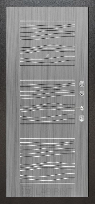 Дверь Лабиринт SILVER 06 - Сандал серый - Внутренняя панель