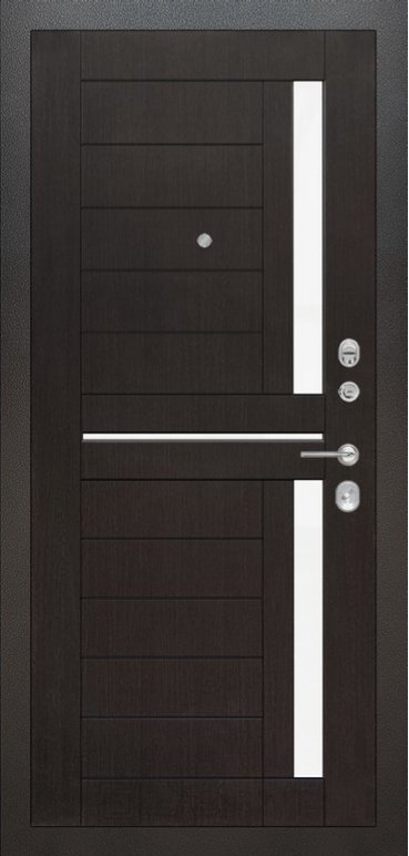 Дверь Лабиринт SILVER 02 - Венге - Внутренняя панель