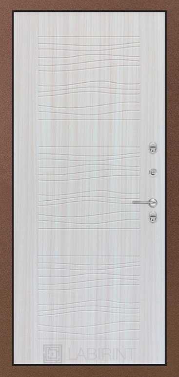 Дверь Лабиринт Термо Магнит 06 - Сандал белый - Внутренняя панель