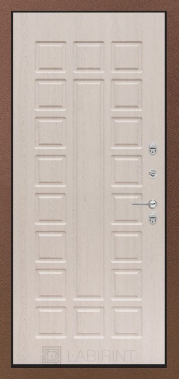 Дверь Лабиринт Термо Магнит 04 - Беленый дуб - Внутренняя панель
