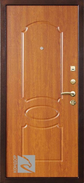 Дверь Кондор 7 Грецкий орех - Внутренняя панель