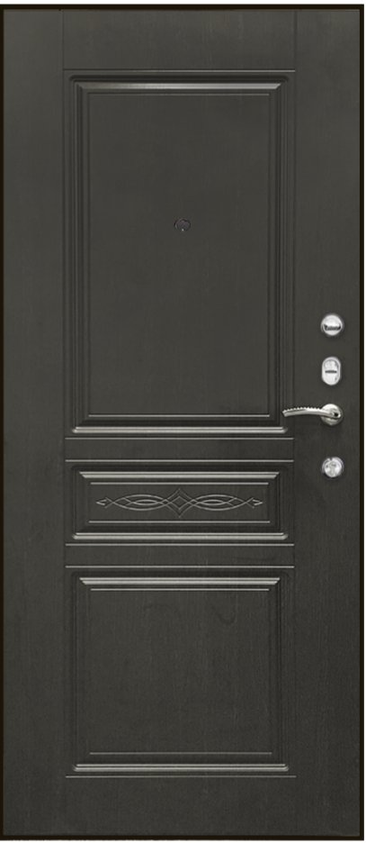 Дверь Мет. SD PROF-10 Троя Венге - Внутренняя панель