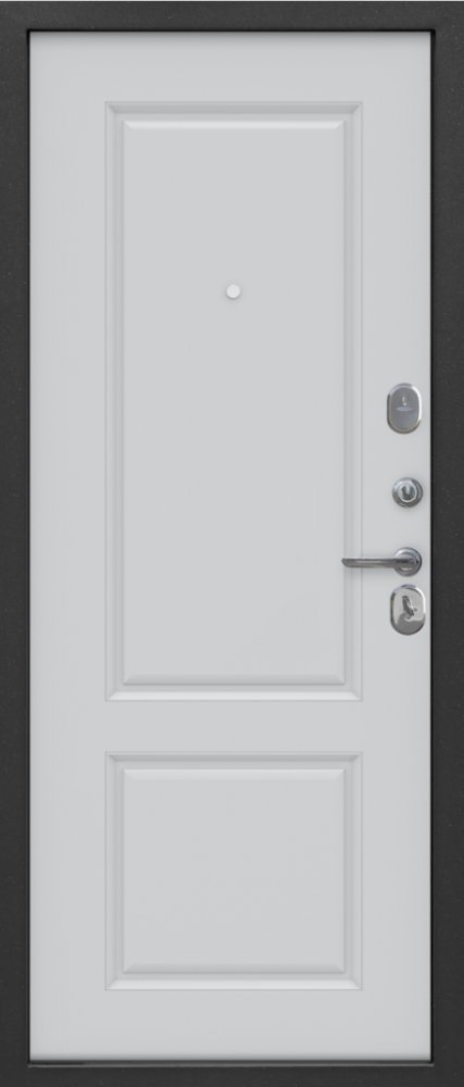 Дверь Цитадель 7,5 см ГАРДА серебро - Внутренняя панель
