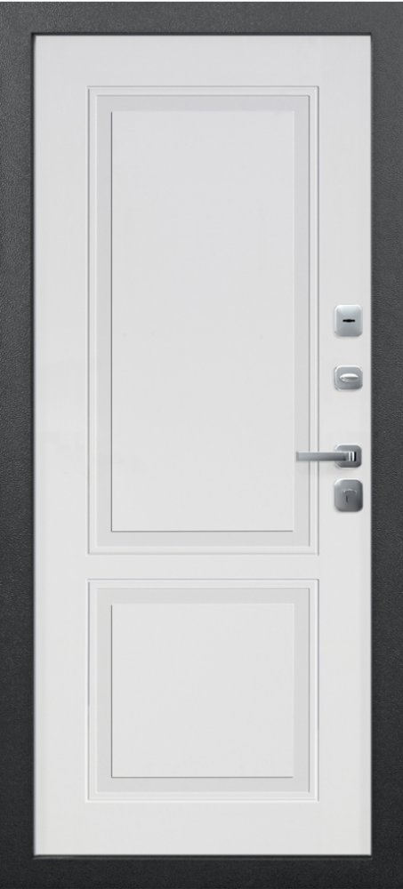Дверь Цитадель 11 см ISOTERMA серебро - Внутренняя панель