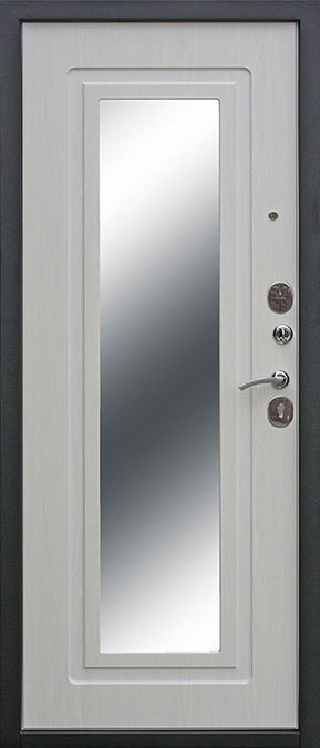 Дверь Цитадель Царское зеркало Муар / Белый ясень - Внутренняя панель