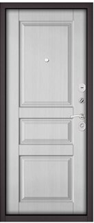 Дверь Torex Delta Home Optima MP Букле шоколад - Внутренняя панель