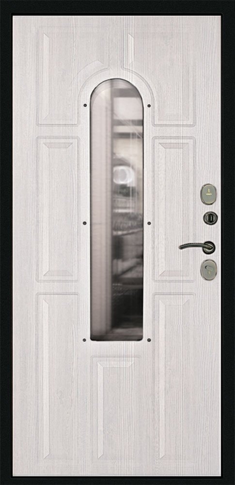 Дверь ДК Лион (ковка+стеклопакет) - Внутренняя панель