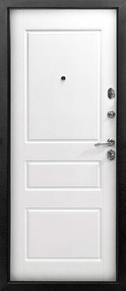Дверь Снедо Гранд 2К Винорит Венге / Белый матовый - Внутренняя панель