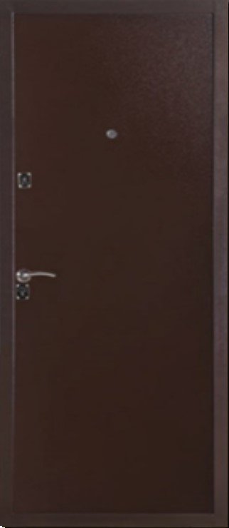 Дверь Цербер 60М мет-мет Только 96 - Внутренняя панель