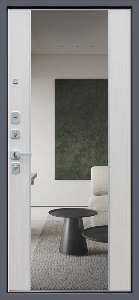 Дверь АСД Дуэт с зеркалом - Внутренняя панель