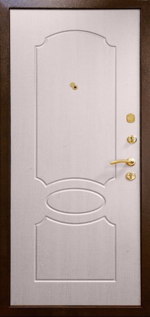 Дверь Кондор 7 Беленый дуб - Внутренняя панель