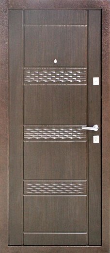 Дверь Кондор УД 142М Венге - Внутренняя панель