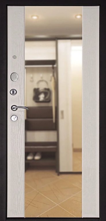 Дверь ДК Теплолюкс Зеркало БД - Внутренняя панель