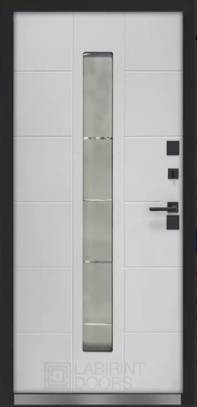 Дверь Лабиринт TUNDRA Plus с терморазрывом и стеклопакетом - Внутренняя панель