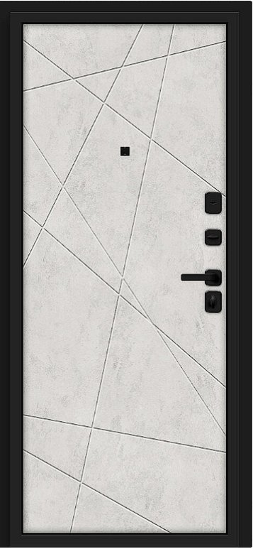 Дверь Браво Граффити-5/SBlack Slate Art/Look Art - Внутренняя панель