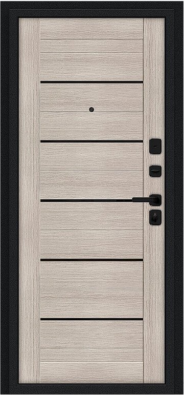 Дверь Браво Райт Pecan/Cappuccino Melinga - Внутренняя панель