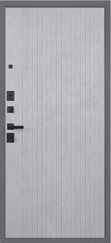 Дверь Беркут Бетон Светлый - Внутренняя панель