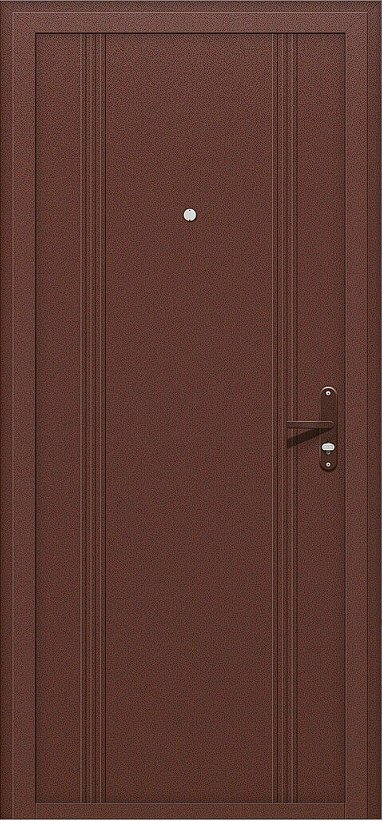 Дверь Браво Door Out 101 Антик Медь/Антик Медь - Внутренняя панель