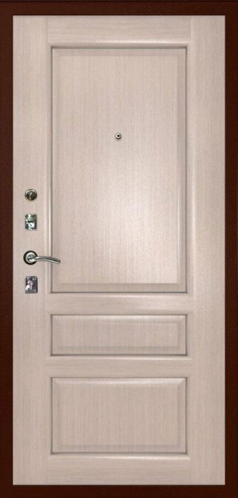 Дверь Luxor-3B Валентия-2 Беленый дуб - Внутренняя панель