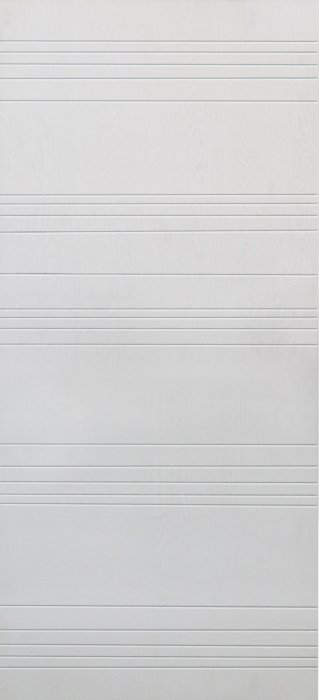 Дверь Интекрон Неаполь Штукатурка графит Белый ясень ФЛ-316 - Внутренняя панель