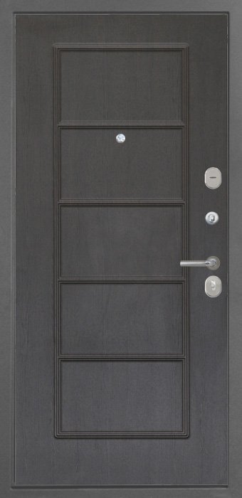 Дверь Интекрон Неаполь Штукатурка графит Орех премиум ФЛ-39 - Внутренняя панель