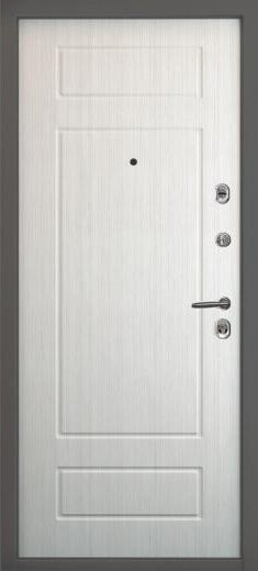 Дверь Профессор 3 02 МР Капучино / Белый Шамбори Р-5, левая, 880 мм - Внутренняя панель