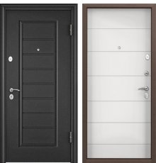Дверь Торекс DELTA 100  Темно-серый букле графит, VDM 2, КТ Белый, D22 фото