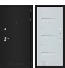 Дверь Лабиринт CLASSIC шагрень черная фото