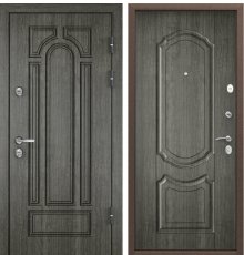 Дверь Цербер 12-3 Термо ВиноритPro+Black Cherry (Сменная панель) фото