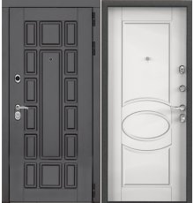 Дверь Цербер 3К(Чёрный) Спарта Венге(Сменная панель)