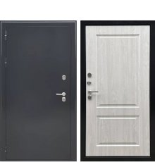 Дверь Ратибор Термоблок 3К Серебро/Сосна белая фото