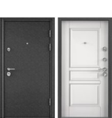 Дверь Торекс ULTIMATUM-M MP ЭП ЧЕРНЫЙ ШЕЛК без рисунка / КТ Белый, РК-8U фото