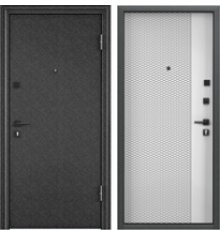 Дверь Torex DELTA PRO MP Черный шелк, без рисунка копия / ПВХ Ферро, D6-DL1