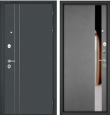 Дверь Torex TRUST Optima MP Черный муар металлик, D-5 фото