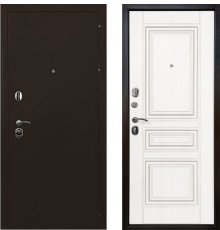 Дверь Ратибор Троя 3К Матовый белый фото