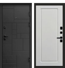 Дверь Термо-Доор КВАДРО BLACK (Квартира)