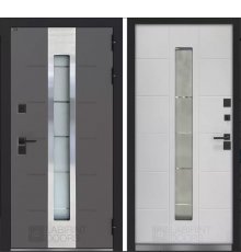 Дверь Лабиринт TUNDRA Plus с терморазрывом и стеклопакетом фото