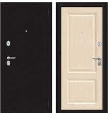 Дверь Браво Optim X-2 6 см Антик Медный/Бежевый клен